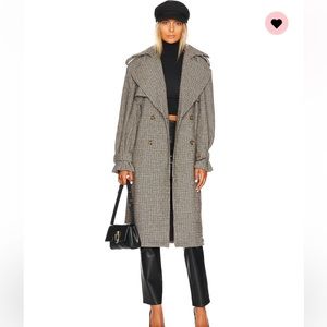 Oversized check trench